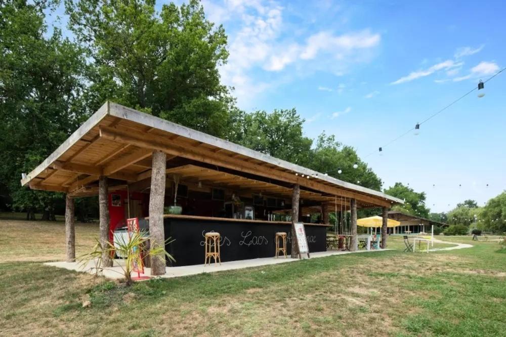 Camping Les Lacs D'Armagnac Bretagne-d'Armagnac Extérieur photo